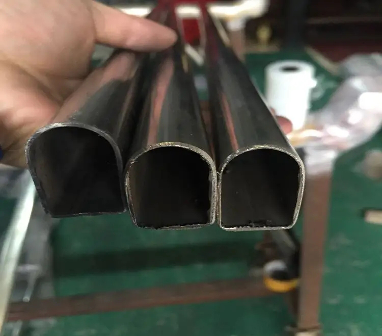 不锈钢异形管凹槽管